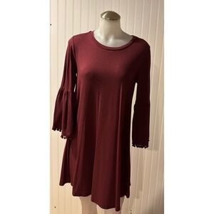 Johnny‎ Was CALME Flute Sleeve Swing Dress